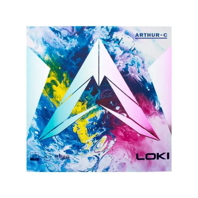 LOKI Arthur Cor Azul Rosa Roxo Verde Tênis de Mesa Borracha