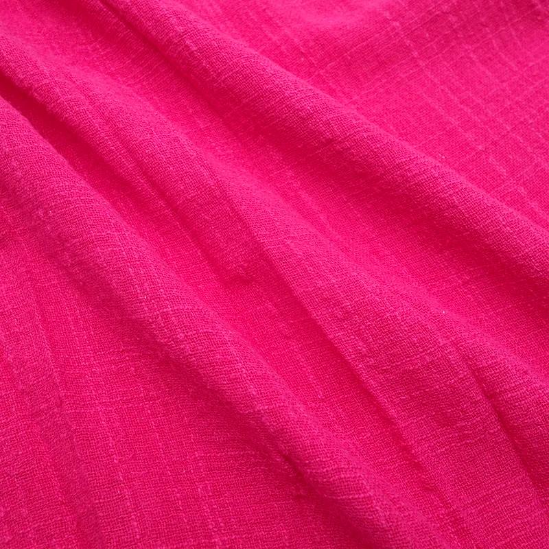 Tecido De Algodão De Linho Macio, Linho Natural, Material Orgânico, Puro para Costura, DIY, Roupas Artesanais, Patchwork, 130cm de Largura - Image 1