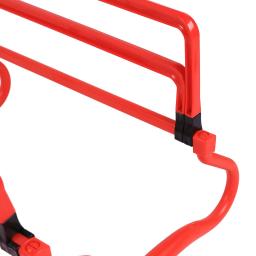 Multi-Funcional Pequeno Equipamento de Treinamento de Futebol, Obstáculos de Velocidade, Barreiras Ajustáveis, 1 Velocidade 4 - Image 6
