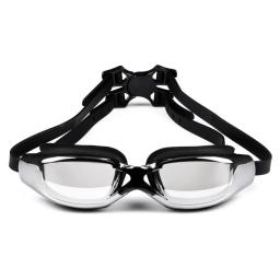 Óculos de natação profissionais para homens e mulheres, adultos, anti-nevoeiro, lente de proteção UV, impermeável, ajustável, óculos de silicone - Image 5