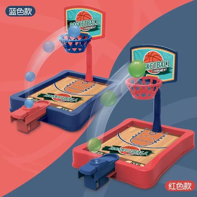 Conjunto de Mini Jogo de Basquete de Mesa Infantil - Brinquedo Esportivo Interno Portátil