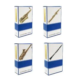 Premium 10 pçs/caixa Eb saxofone alto sax palhetas de bambu força 2.5 tipo f2tc - Image 1