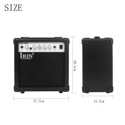 IRIN-Amplificador de guitarra elétrica, baixo falante, alto-falante, acessórios de guitarra, peças, GA-20W, 4, 5 Tuning, 20W AMP - Image 6