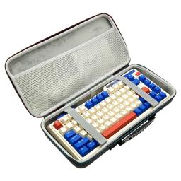 Bolsa rígida EVA para teclado, conchas duras, bolsa de transporte de viagem, alça de mão resistente, zíper liso, KZZI K75 PRO RGB 75% - Image 2