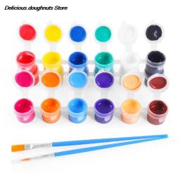 Tinta acrílica de aquarela pintada à mão, pigmentos de pintura infantil, conjunto de pigmentos grafite DIY, 1 conjunto, 3ml - Image 2