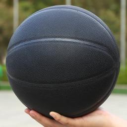 Basquete antiderrapante para crianças e adultos, Resistente ao desgaste, Treinamento de competição, Cimento, Chão, Branco, Preto, Vermelho, Não 5, Não 7 - Image 1