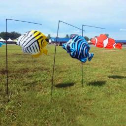 Outdoor Windsurf Kite com corda Winder, Plug peixe terra, Power Kiteboard Pendant, String Profissional, Frete Grátis - Image 4