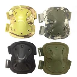 Joelheiras táticas para homens e crianças, Wargame Kneepad, suporte de segurança, equitação, patinação, scooter, ao ar livre, esporte, airsoft, masculino, infantil - Image 6