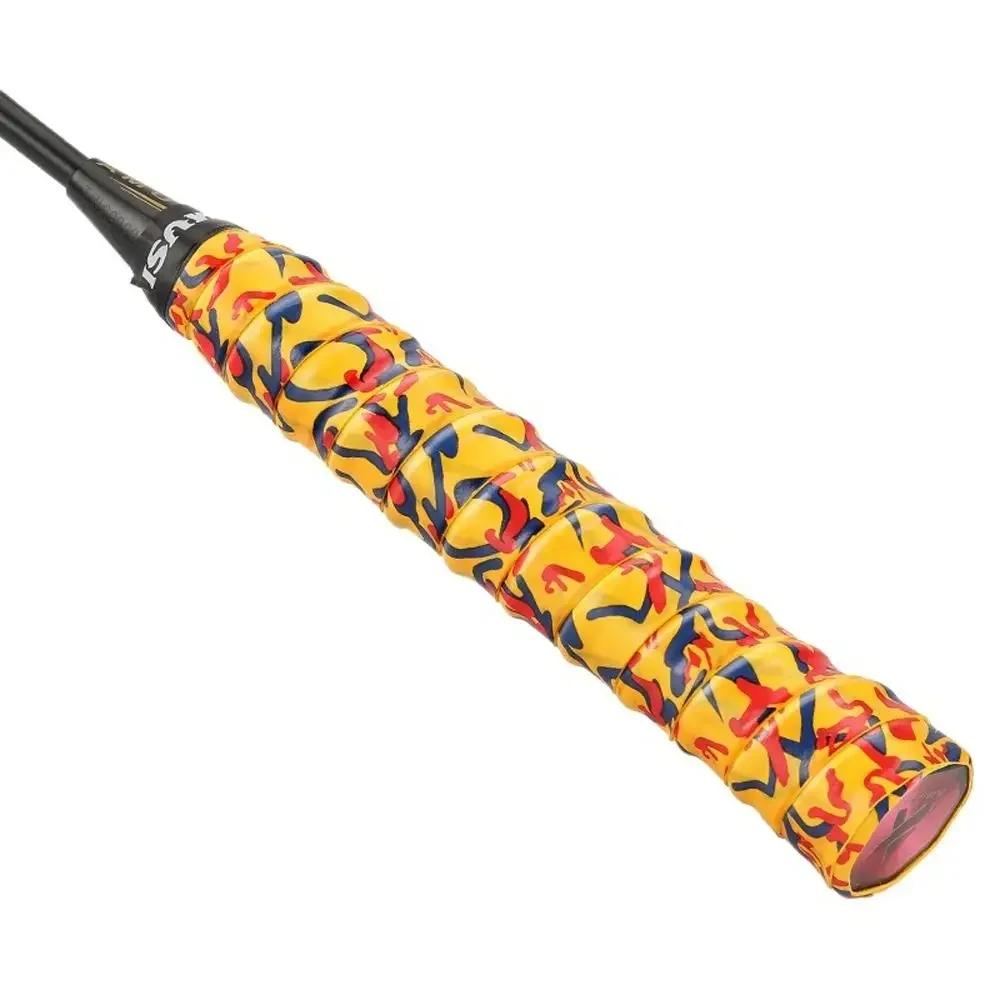 Fita antiderrapante do aperto da raquete do tênis e do badminton, Desgaste-Resistente, Absorção dobro do suor, Stretchability - Image 1