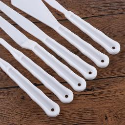 Facas De Paleta De Plástico, Espátula De Pintura, Ferramentas De Arte, Pintura, Tela, Óleo, Acrílico, Flexível, DIY, Artesanato - Image 5