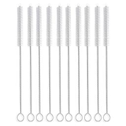 Escova de limpeza de tubo de nylon, escova de tubo de palha, conjunto de 10, 9 pol x 12mm, 10 pcs - Image 5