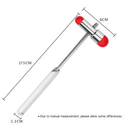 Metal Manual Reflex Percussão Martelo, Malho Stick Tool, Percussão Neurológica, Perna, Costas, Joelho, Massager Corporal, Buck Tool, Presente Médico - Image 4