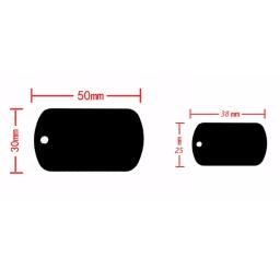 Placa de identificação para homens 20 peças, placa militar personalizada para identificação de cachorro, pingente com nome personalizado, colar com acessórios - Image 4