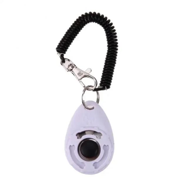 Clicker Multicolorido para Treinamento de Cães com Apito Inteligente e Guia de Obediência