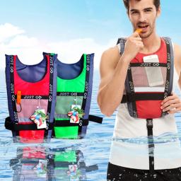 2023 nova vida adulta colete barco rafting natação caiaque surf paddleboard colete salva-vidas portátil esportes aquáticos flutuabilidade colete - Image 6