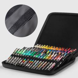 Estojo de lápis de cor uni para 72 marcadores, pôsteres posca, caneta de marca acrílica, conjunto completo, kit de desenho portátil para estudantes de arte - Image 3
