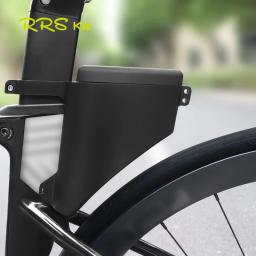 Rrskit-bicicleta assento tubo de armazenamento cauda saco, impermeável, casca dura, amortecedor, caindo tipo, sela saco para Road Bike - Image 1
