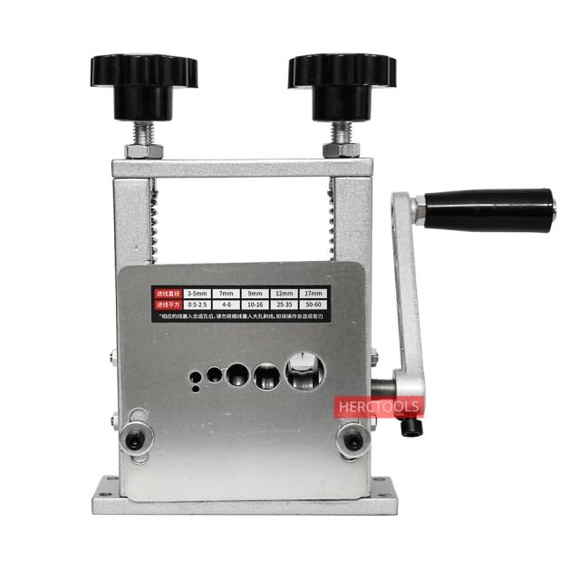 Máquina Portátil Automática e Manual para Descascamento Eficiente de Fios de Cobre e Sucata
