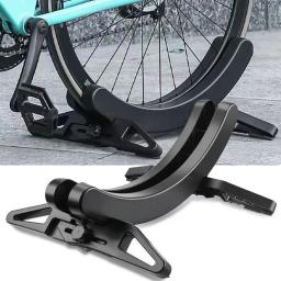 Suporte de piso para bicicleta mtb, antiderrapante, universal, rack de estacionamento ajustável, amplamente adaptável para acessórios de bicicleta de montanha e estrada - Image 1