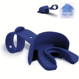 Protetor bucal com proteção labial, futebol Mouthguard com alça, protetor bucal, basquete, karatê, rugby, boxe, acessórios, 1pc - Image 1