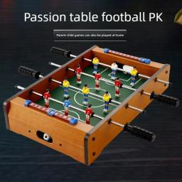 Jogos De Mesa De Futebol De Madeira para Crianças e Adultos, Jogos De Festa Interativos Multijogador, Conjunto De Máquinas, Brinquedo Para Família e Amigos - Image 1