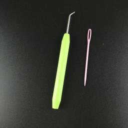 Novo 1 conjunto de tear de tricô artesanato ferramenta diy para meias aquecedores de pernas kit hobby 5.5 "x 2.2" 32 peg costura acessórios ferramentas - Image 6