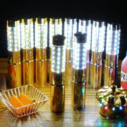 Garrafa serviço sparklers, prata ou ouro, recarregável, luz led, para vip, discotecas - Image 3