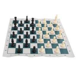 Jogo de xadrez padrão internacional com tabuleiro de xadrez, plástico grande, competição - Image 4