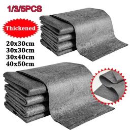 Ferramenta de pano de limpeza de pano mágico engrossado nenhum traço reutilizável microfibra pano de lavagem limpeza de vidro para espelho de janela carno marca dwaterágua - Image 1