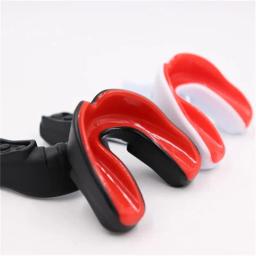 EVA Teeth Protector Mouth Guard para adultos e crianças, protetor bucal para boxe, basquete, rugby, karatê, cinta dentária, proteção do corpo - Image 4