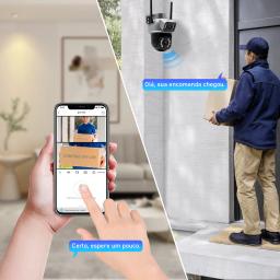icsee，Preto，cameras vigilância wifi，camera de segurança，monitor，camera 4k ultra hd，camera de seguranca wi fi prova d água，eufy - Image 5