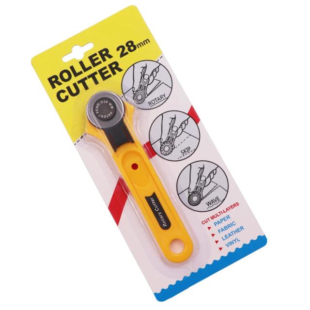 Lâmina Rotativa para Corte Circular: Acessórios de Costura para Patchwork, Artesanato em Couro e Bricolagem - Disponível em 28mm e 45mm