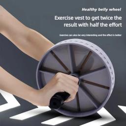 Rolos abdominais para exercícios de núcleo e equipamento de exercício abdominal para treinamento de força, rodas de exercício antiderrapantes para academia em casa - Image 2