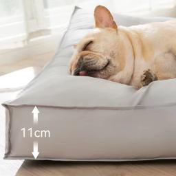 Macio impermeável pet dormindo esteira, cama do cão, cães pequenos e médios e gatos, canil destacável antiderrapante, ninho de cachorro, Pet fornecimentos - Image 4
