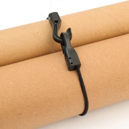 20/1 pçs 32cm cabo bungee extensível com gancho versátil corda de borracha elástica ciclismo bagagem ligação cordas acessórios acampamento - Image 3