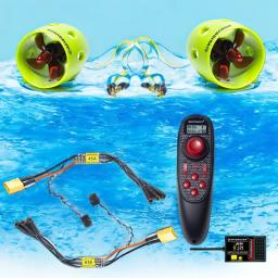 Propulsores subaquáticos sem escova, unidade de propulsão, U1 Set, 12V ~ 16V, (3-4Lipo) pode sondar 50kg, unidades de propulsão, usado em barcos ROV - Image 1