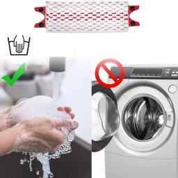 Microfibra Floor Mop Pads Substituição, Mop Pano Plano, Secagem Rápida, Lavável à Máquina, Ferramentas de Limpeza Reutilizáveis, Vileda Ultra Max - Image 2