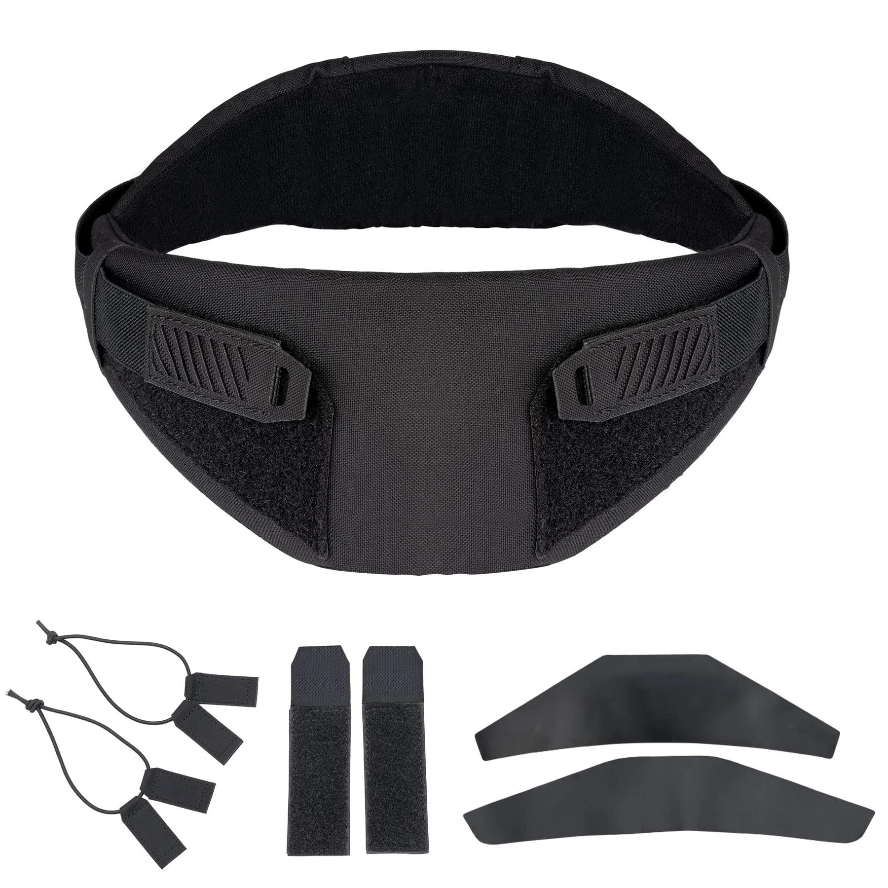 Colete tático universal colar pescoço proteção módulo armadura para placa transportadora pescoço guardas airsoft paintball acessórios - Image 1
