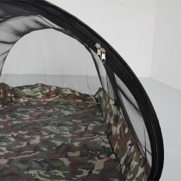 Barracas de lona com mosquiteiro para acampamento, à prova d'água, dobrável, portátil para viagens, jardim ao ar livre, dormitório de porta única, anti-mosquito. - Image 6