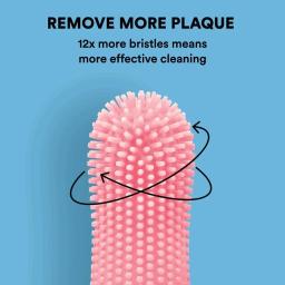 Escova de dentes de silicone para animais de estimação Escova de dentes para cães Escova de dentes para gatos para cachorros pequenos e grandes - Image 4