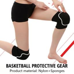 Dança Joelheiras para Voleibol Yoga Mulheres e Homens, Suporte Patella Brace, EVA Kneepad, Protetor de Fitness, Equipamento de Trabalho, 1 Par, Q3U6 - Image 3
