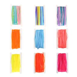 Cortina de franja colorida para menina, cenários macaron, cortina de ouropel, sereia unicórnio, decoração de casamento, casamento, 2pcs - Image 5