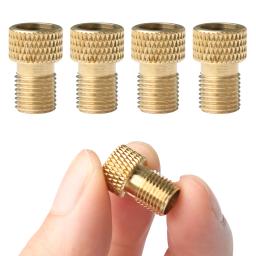 Conversor de válvula de bronze para bicicleta, tampa adaptadora de válvula presta para schrader para pneu de bicicleta, tampa contra poeira, conector de bomba, tubo de pneu, bico de ar - Image 4