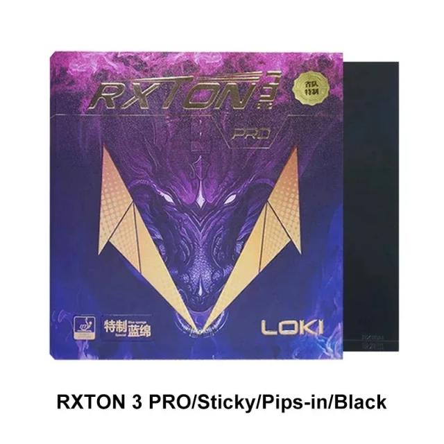 Loki Rxton 3 Pro Borracha Tênis de Mesa Pegajosa 2.1mm ITTF