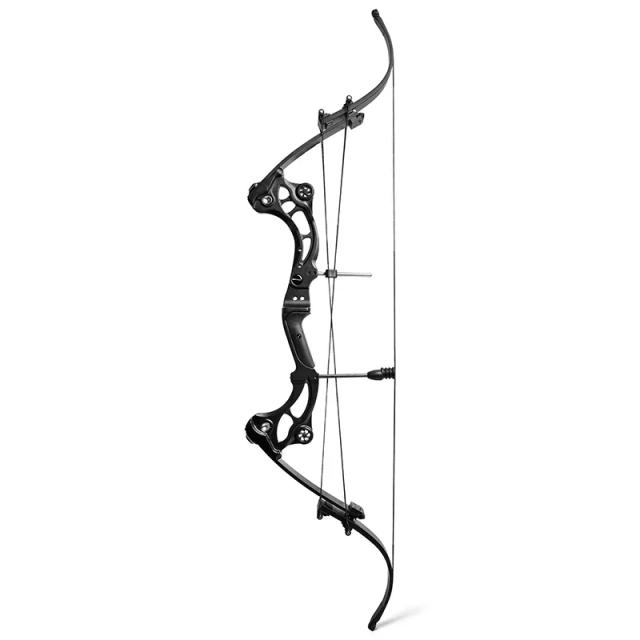 Tiro com arco f164 arco de águia 9 "-31" peso de tração 40-55lbs ajustável tiro com arco caça poderoso composto arco híbrido recurvo