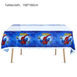 Spiderman Birthday Party Decoration for Kids, Balões, Suprimentos de Talheres, Banner Backdrop, Copos de Papel Descartáveis, Pratos, Presente Baby Boys - Image 4