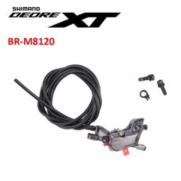 Shimano deore xt m8120 BR-M8120 pinça de freio de 4 pistão freio a disco hidráulico com pastilhas de freio d03s peça original da bicicleta shimano - Image 1
