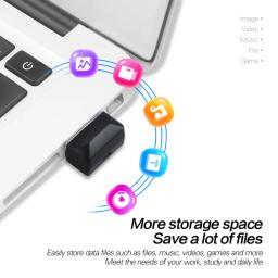 Wansenda super mini usb flash drive à prova dwaterproof água pendrive 64gb 32gb 16gb 8gb 4gb capacidade real usb 2.0 memória vara thumbdrive - Image 5