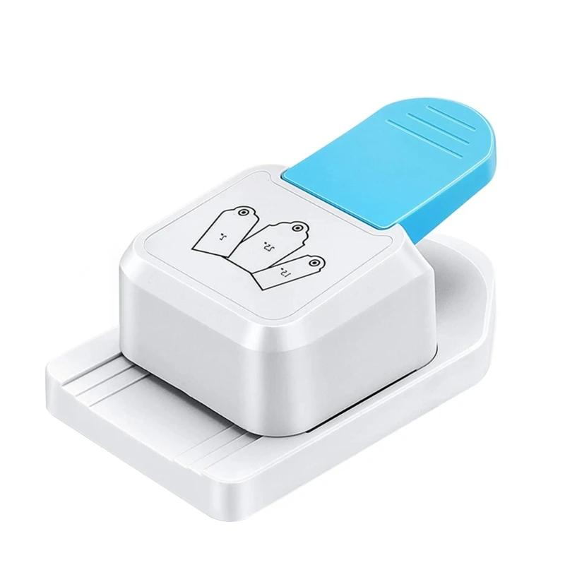 Marcador de página Perfurador de etiqueta para presente Cortador de etiqueta Perfurador de papel artesanal Marca G5AB - Image 1