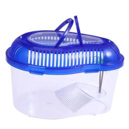 Casa para tartarugas aquáticas aquário tanque de peixes répteis grandes aquários dragão barbudo pequena caixa de acessórios terra - Image 4